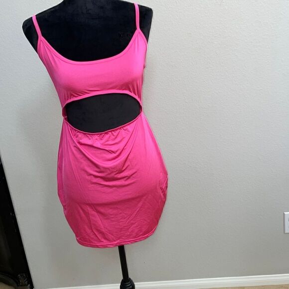 Boohoo Cutout Mini Dress SZ 10 - Picture 3 of 5